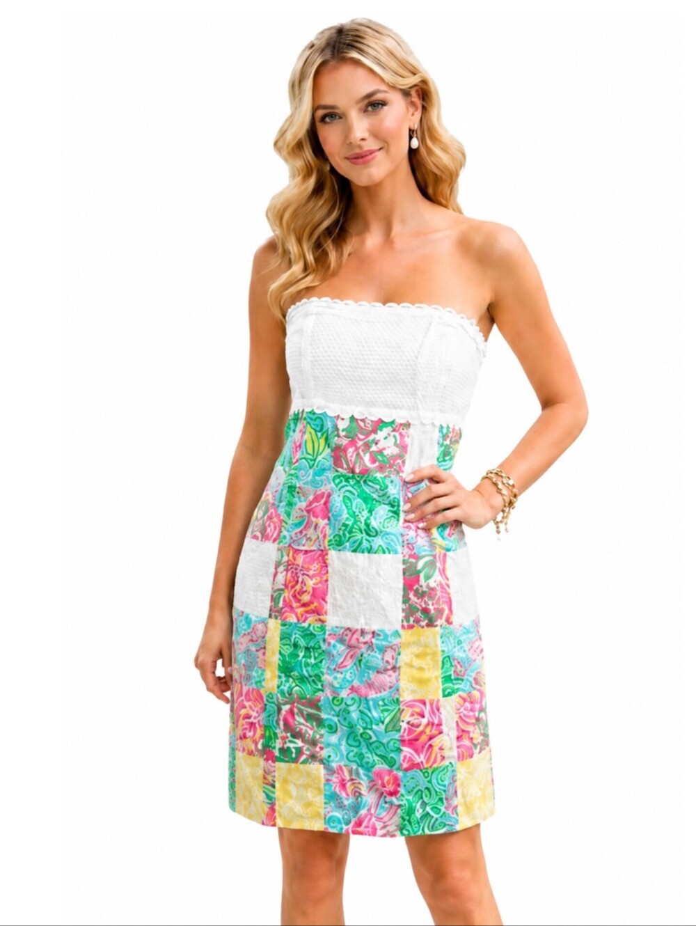 Lilly Pulitzer Franco Strapless Mini Dress